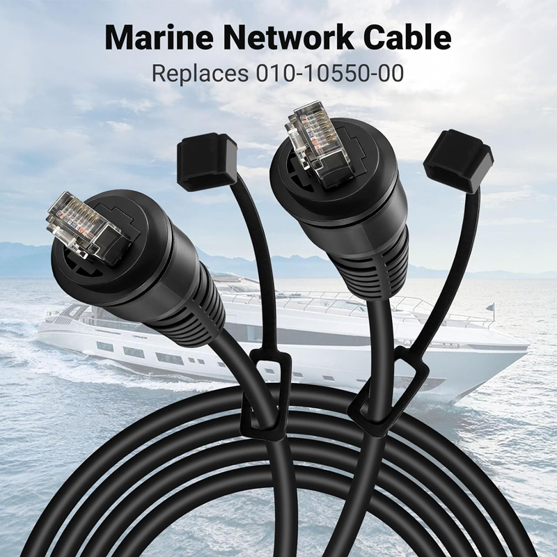 Fish Finder Cable - RJ45 Male to Male Ethernet Fish