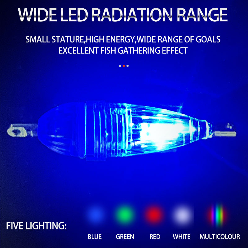 ShareShark 5pcs/bag 6cm LED Fl - огляд і ціна Fish Finder Battery