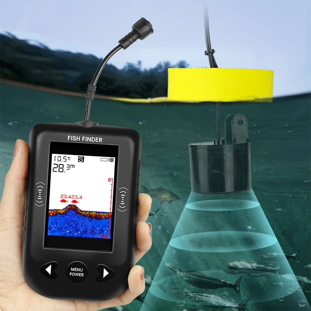 Alarm 100M Portable Sonar Fish - огляд і ціна Fish Finder Cable