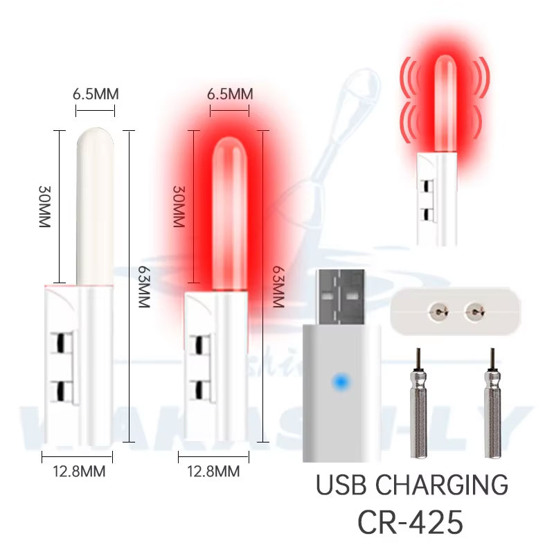 2pcs LED Night Light Electroni - огляд і ціна Fish Finder Battery