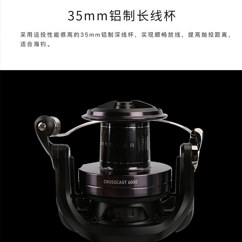 DAIWA CROSSCAST Fishing Reel L - огляд і ціна Daiwa Reel Bg
