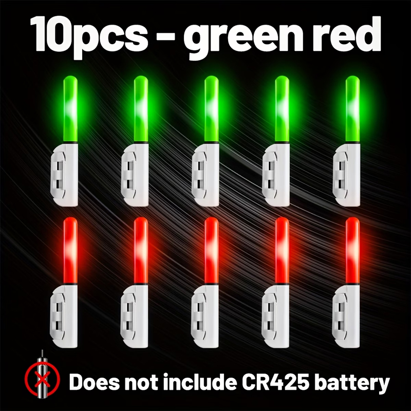 10pcs Rod Tip Light, Smart Fla - огляд і ціна Fish Finder Battery